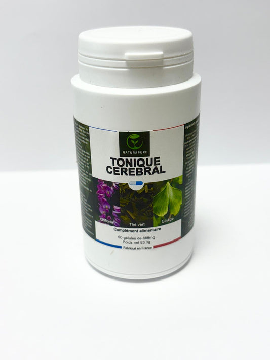 TONIQUE CÉRÉBRAL – Griffonia / Thé vert / Ginkgo